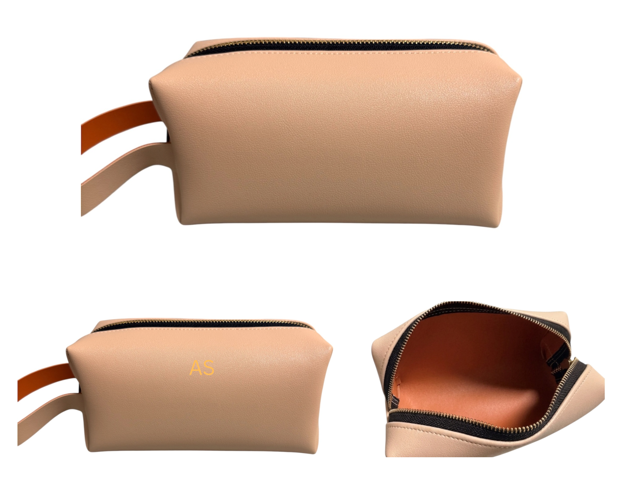 Two-tone Cosmetic Pouch