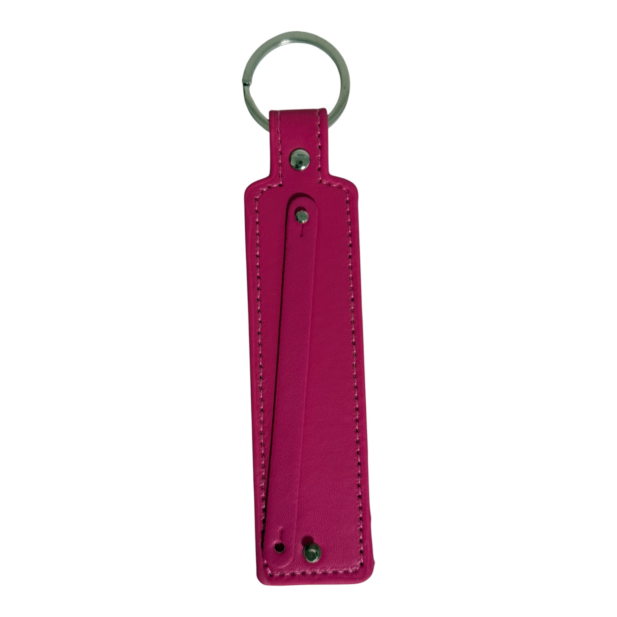 3D Custom Name Leather Keychain