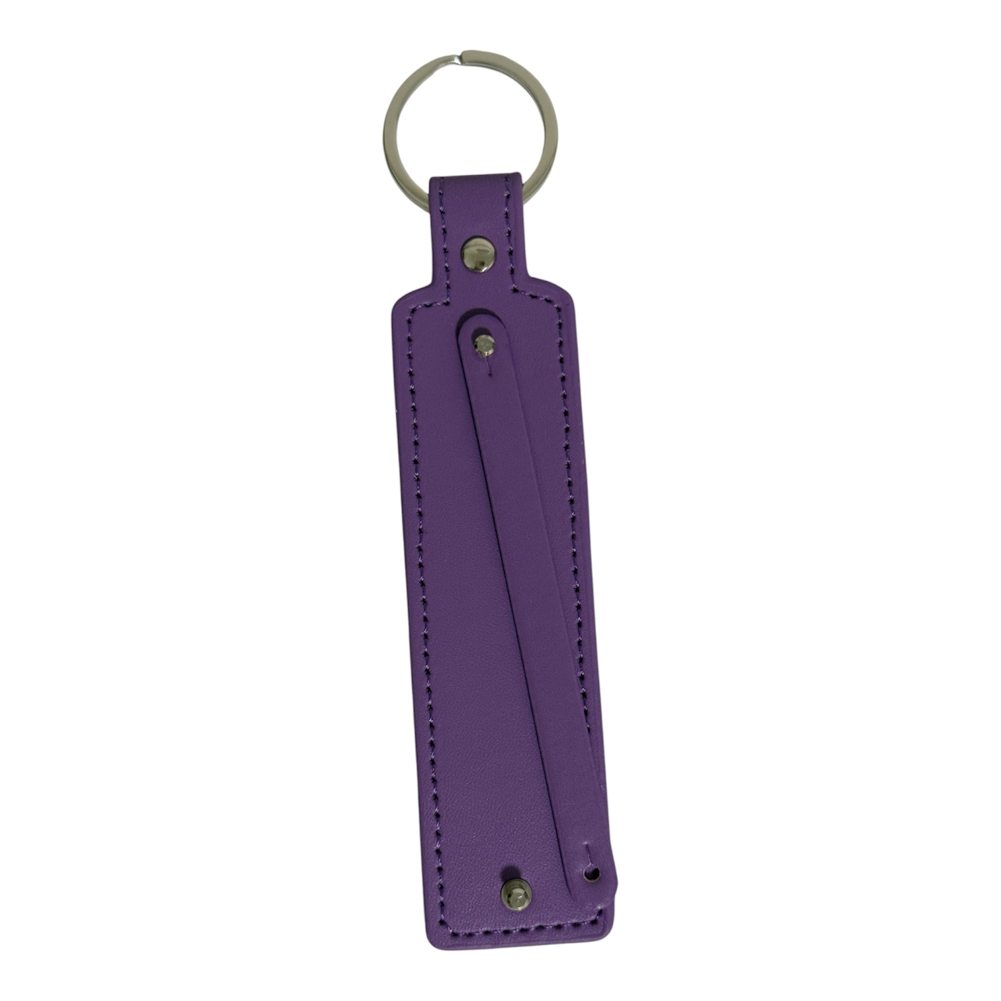 3D Custom Name Leather Keychain