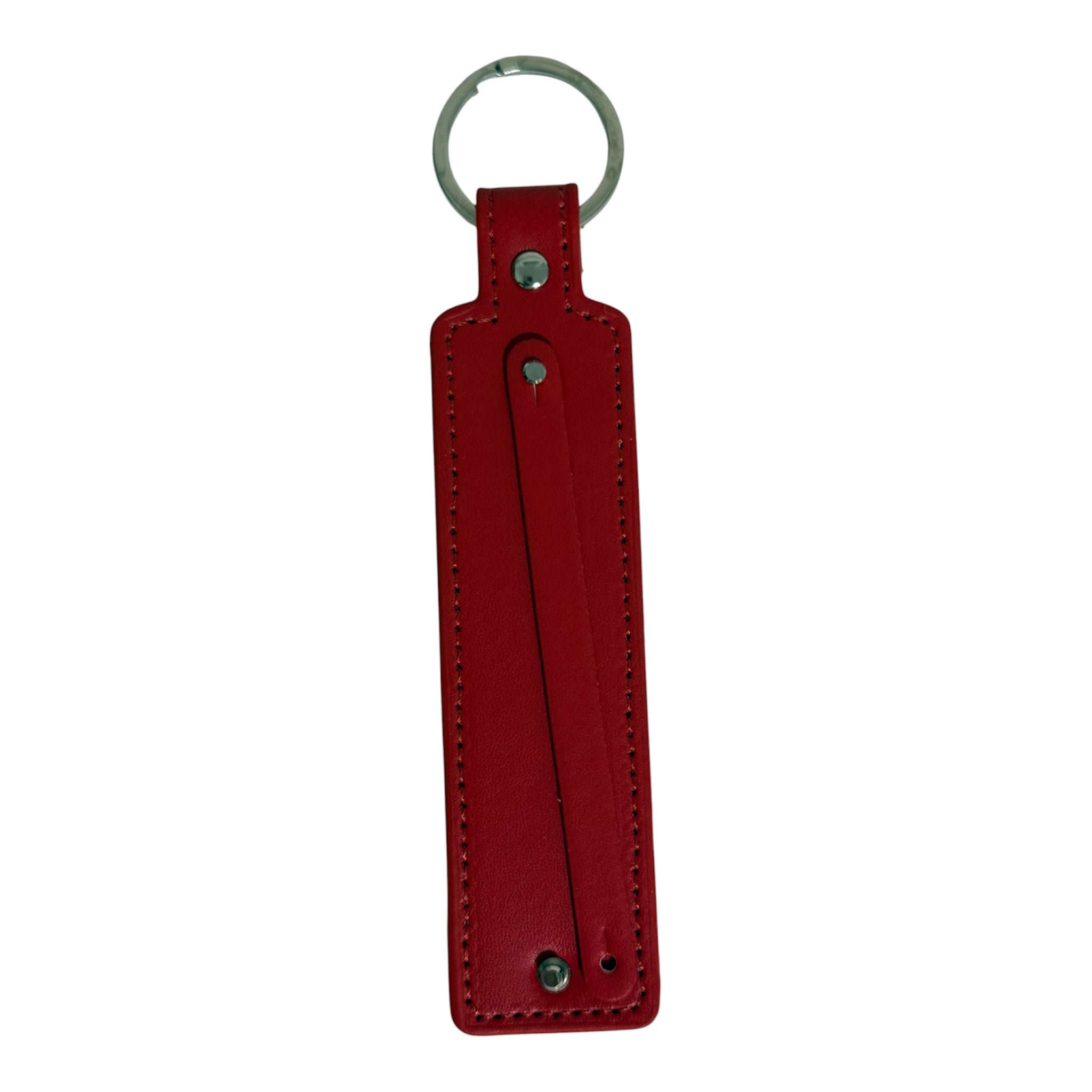 3D Custom Name Leather Keychain