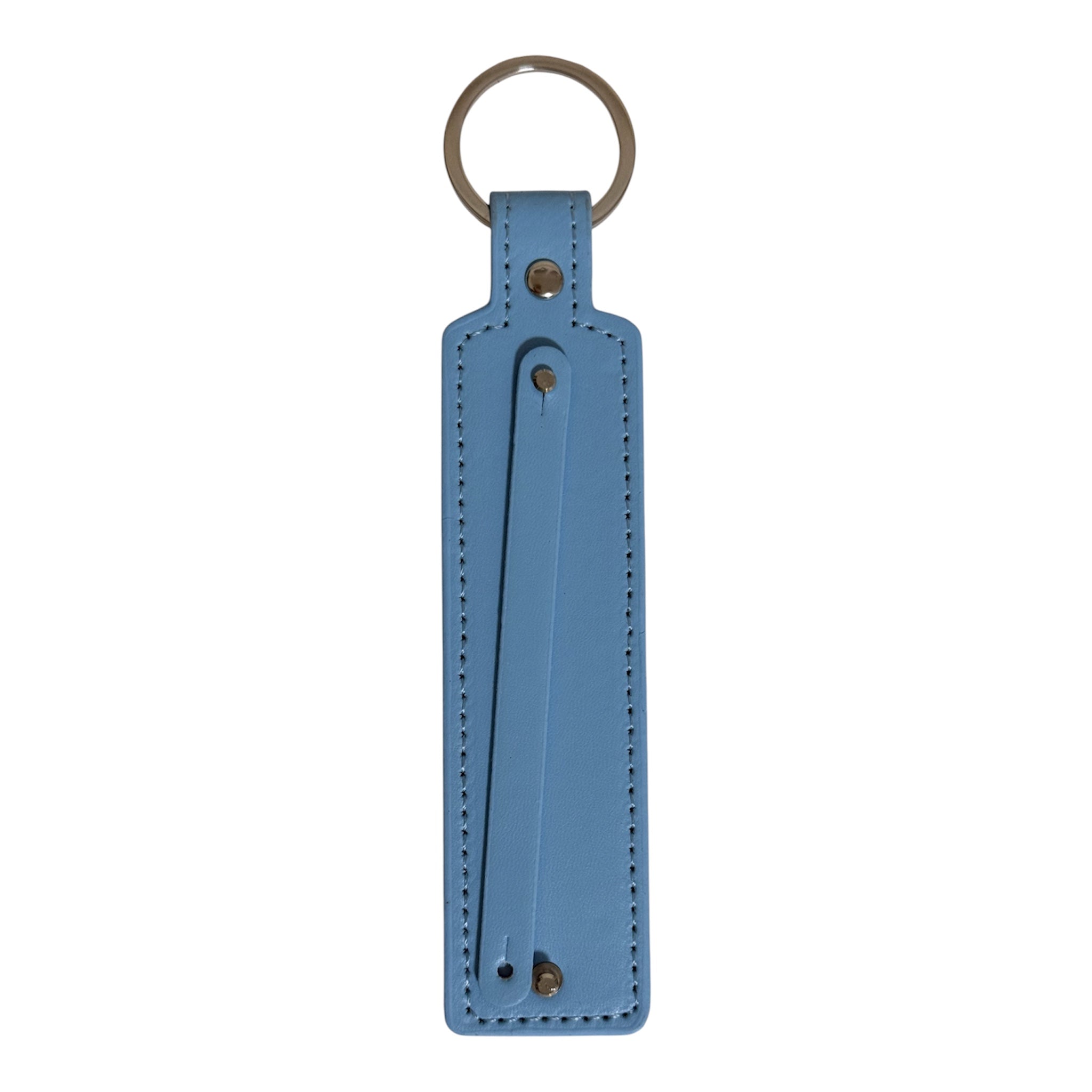 3D Custom Name Leather Keychain