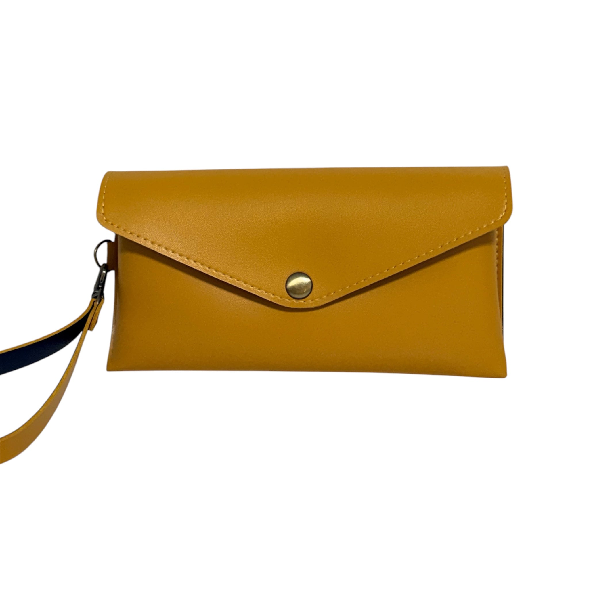 Two-Tone Envelope Wristlet Wallet